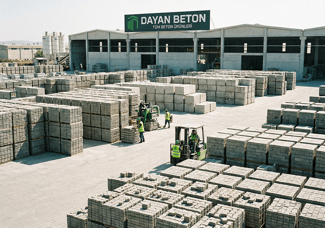 Prefabrik Beton Yapı İnşaatı