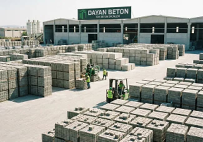 Prefabrik Beton Yapı İnşaatı